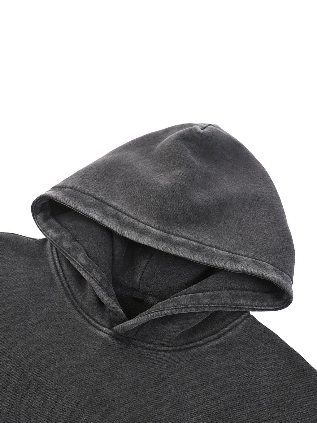 Snow Wash Oversize Hoodie fear bows to the lion of Judah